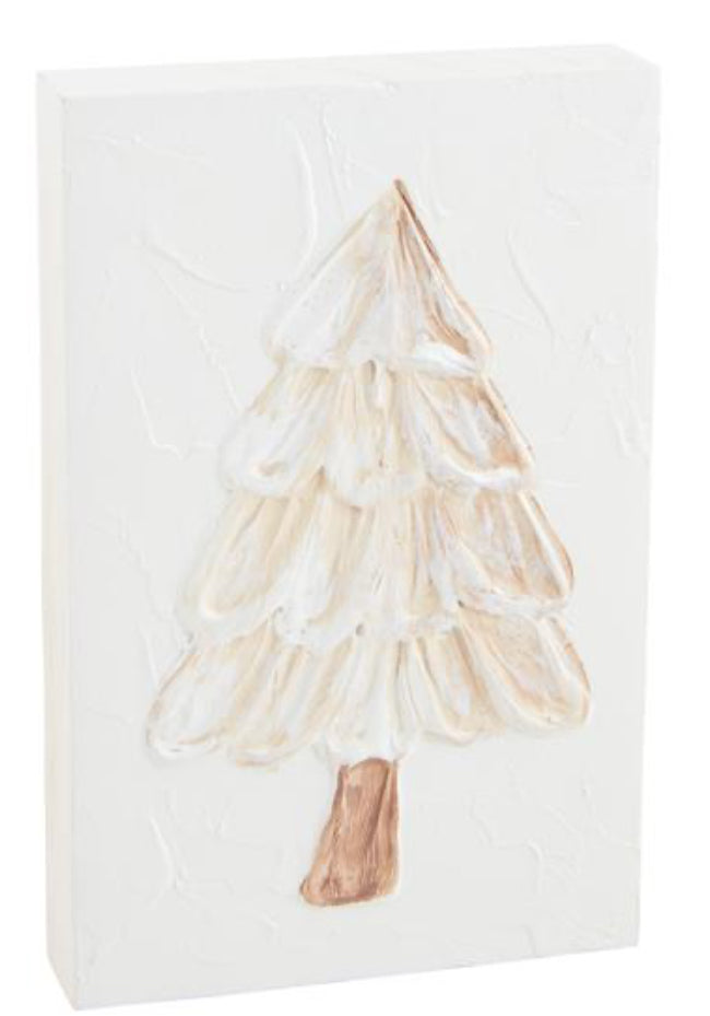 Mud Pie TREE PAINTED PLAQUE #43400235T