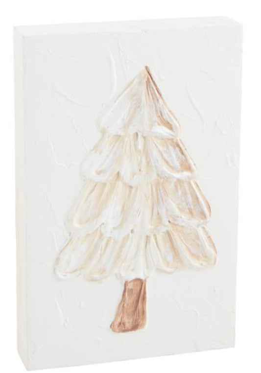 Mud Pie TREE PAINTED PLAQUE #43400235T