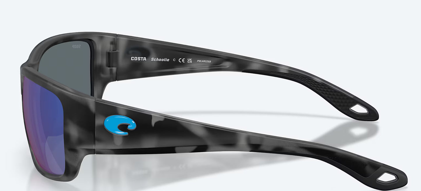 Costa Del Schoolie Matte Tiger Shark/Blue Mirror 580P 913205