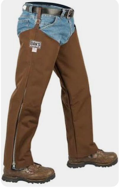 Dan Snake Proof Chaps 606M30 RL Brown