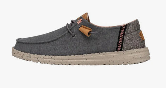 Heydude Wendy Youth Washed Charcoal