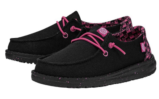 Heydude Wendy Youth Batik GEO Black/Hot Pink