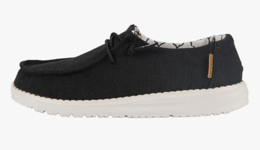 Heydude  Wendy Youth Linen Black