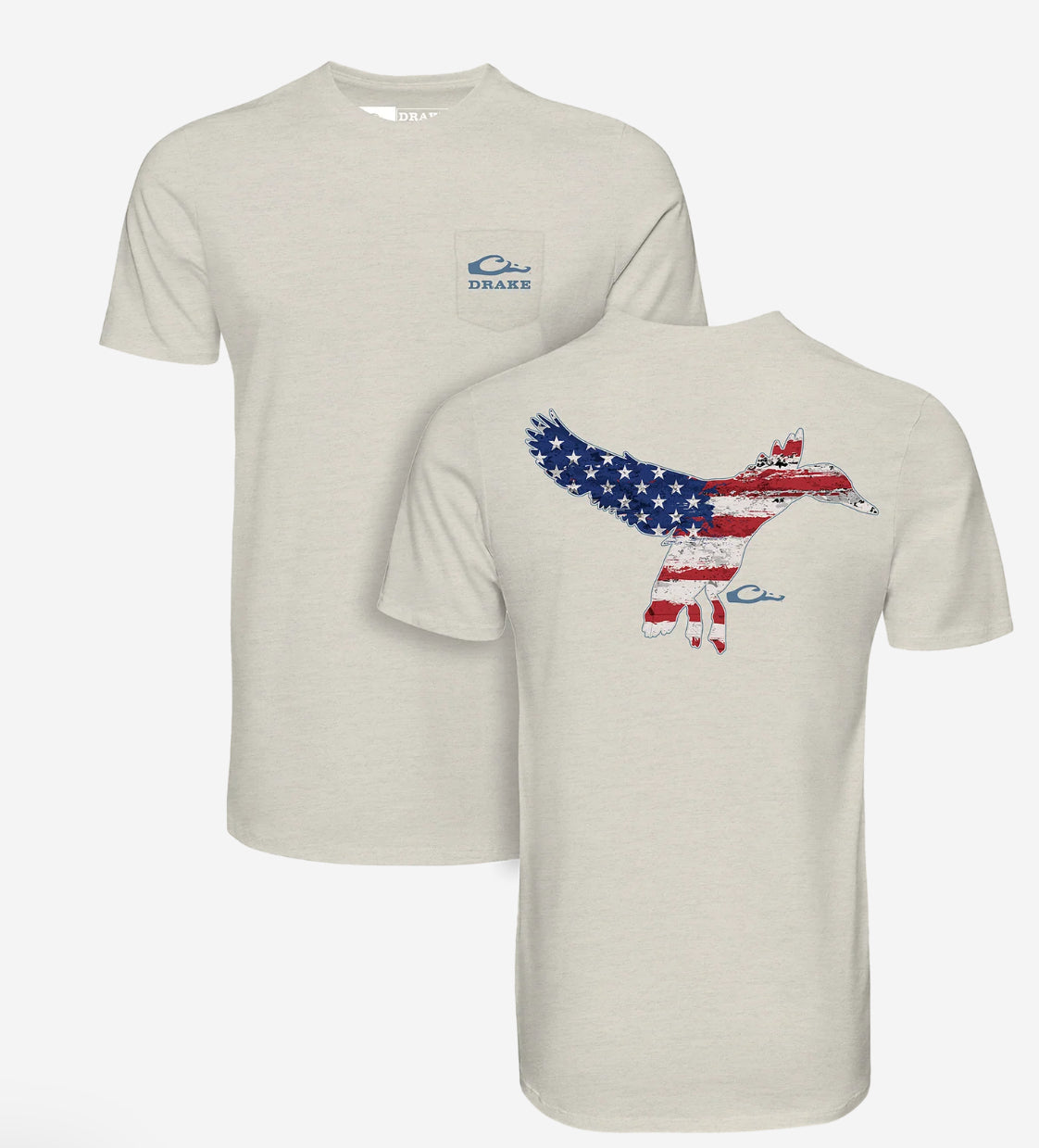 Drake Americana Flying Duck Tee SS Coconut DT9877