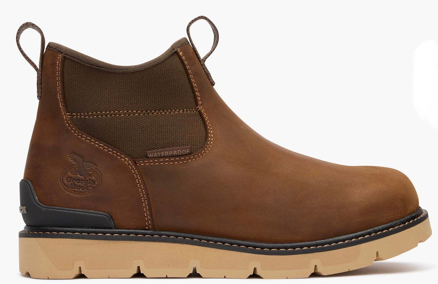 GEORGIA BOOT CARBON FLEX WEDGE CHELSEA WORK BOOT GB00730