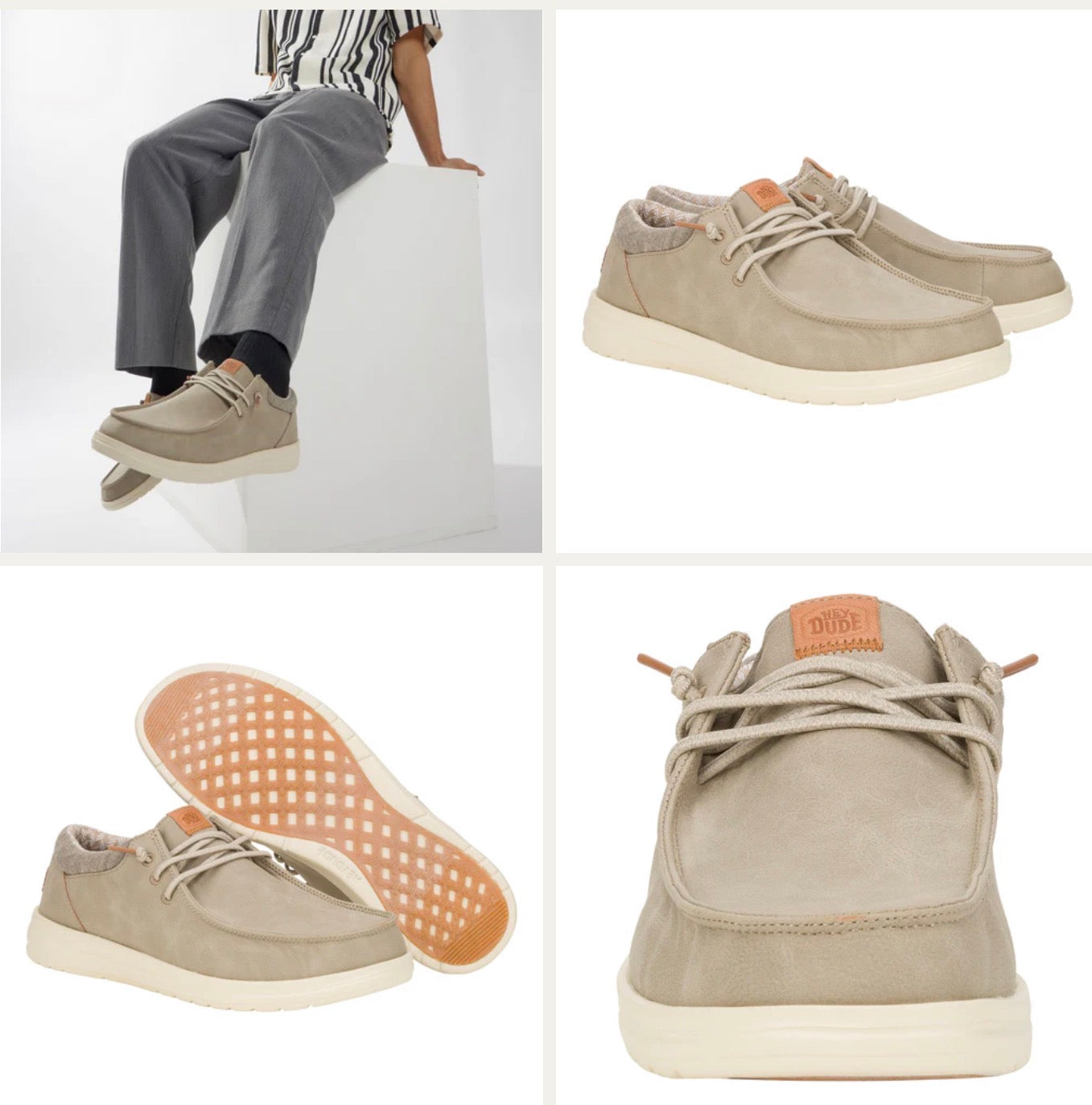 Heydude Paul Classic Taupe Grey