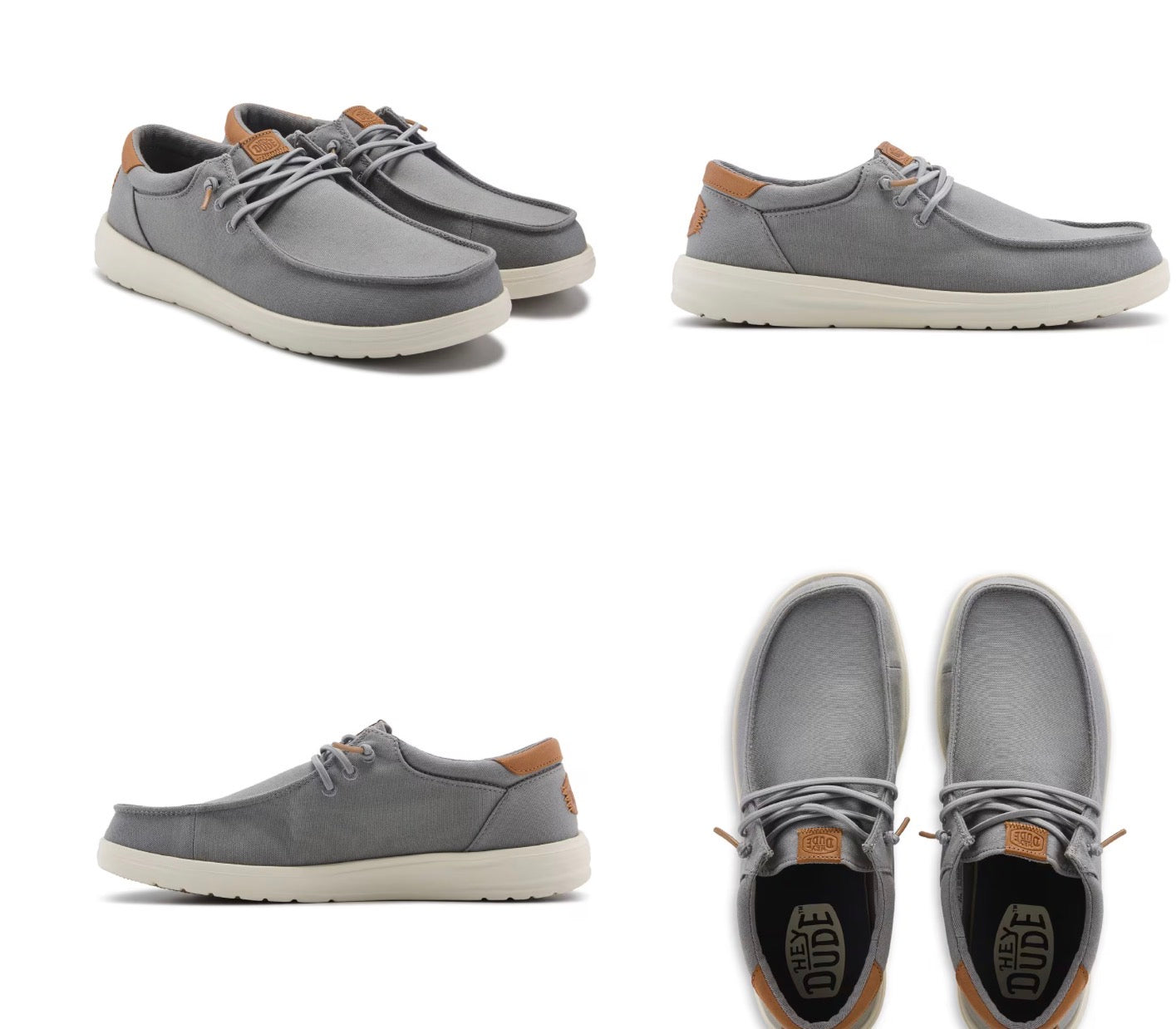 Heydude Paul Canvas Monument Grey