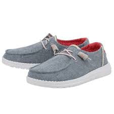 Heydude Wendy Youth Chambray Braid
