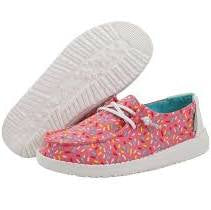 Heydude Wendy Youth Pink Sprinkles