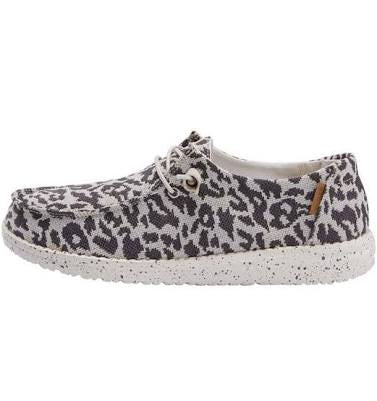 Heydude Wendy Cheetah Grey