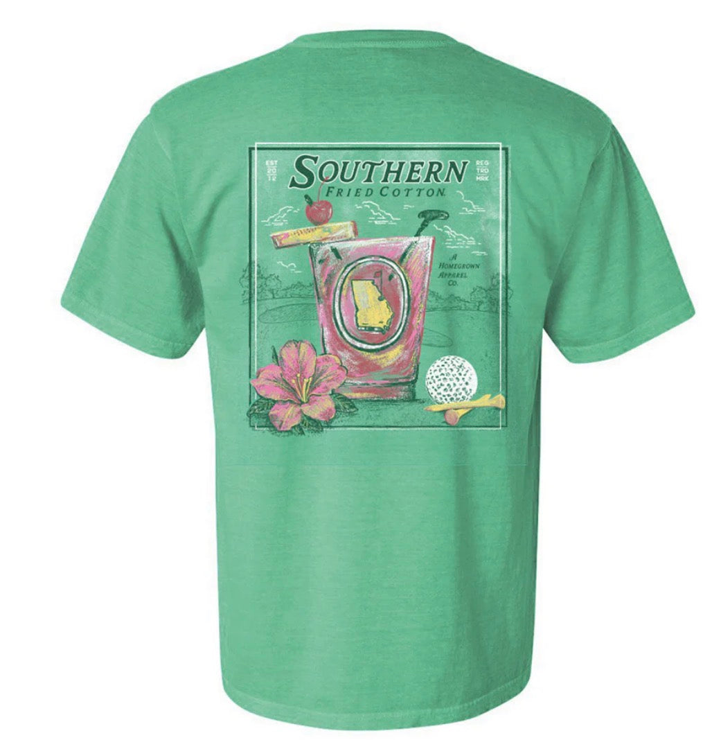 Southern Fried Cotton  Azalea Cocktail Island Green  SFM12295