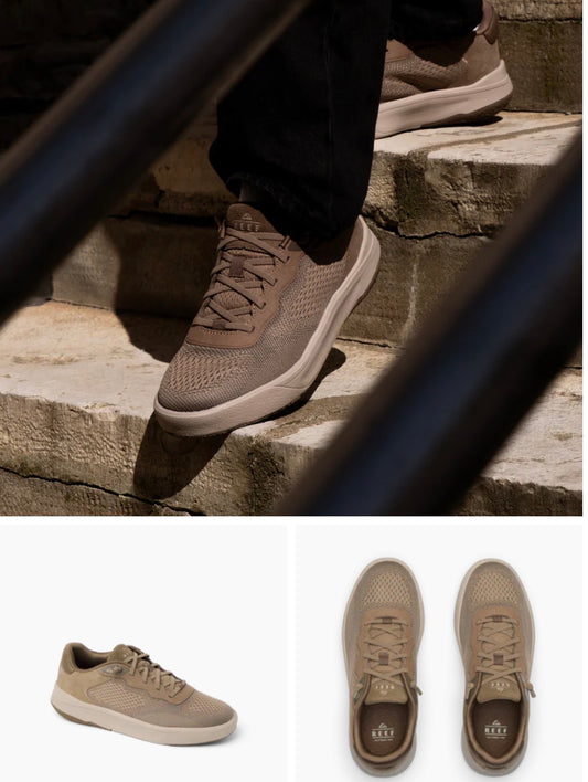 Reef Men Shoreline Del Mar Shoe Fossil/Tan