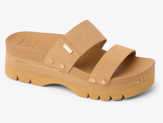 Reef Vista Higher Cleo Tan Suede