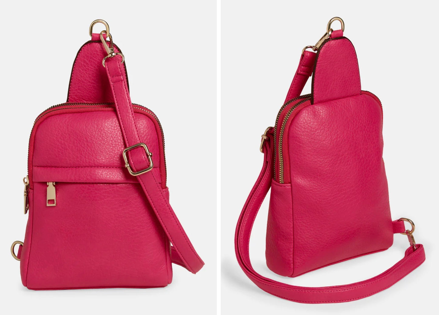 Coco + Carmen TALIA SLING BAG Bright Fuschia