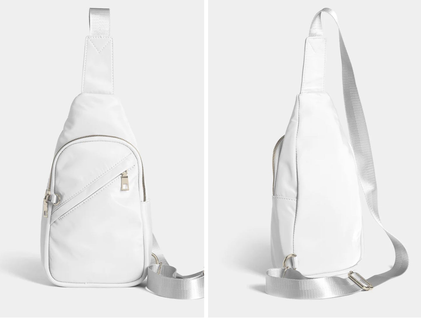 Coco +Carmen LARISSA SLING BAG white