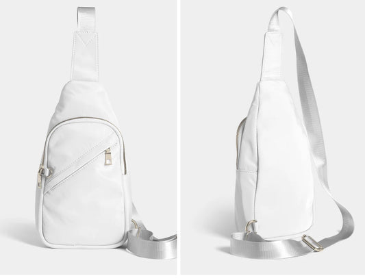 Coco +Carmen LARISSA SLING BAG white