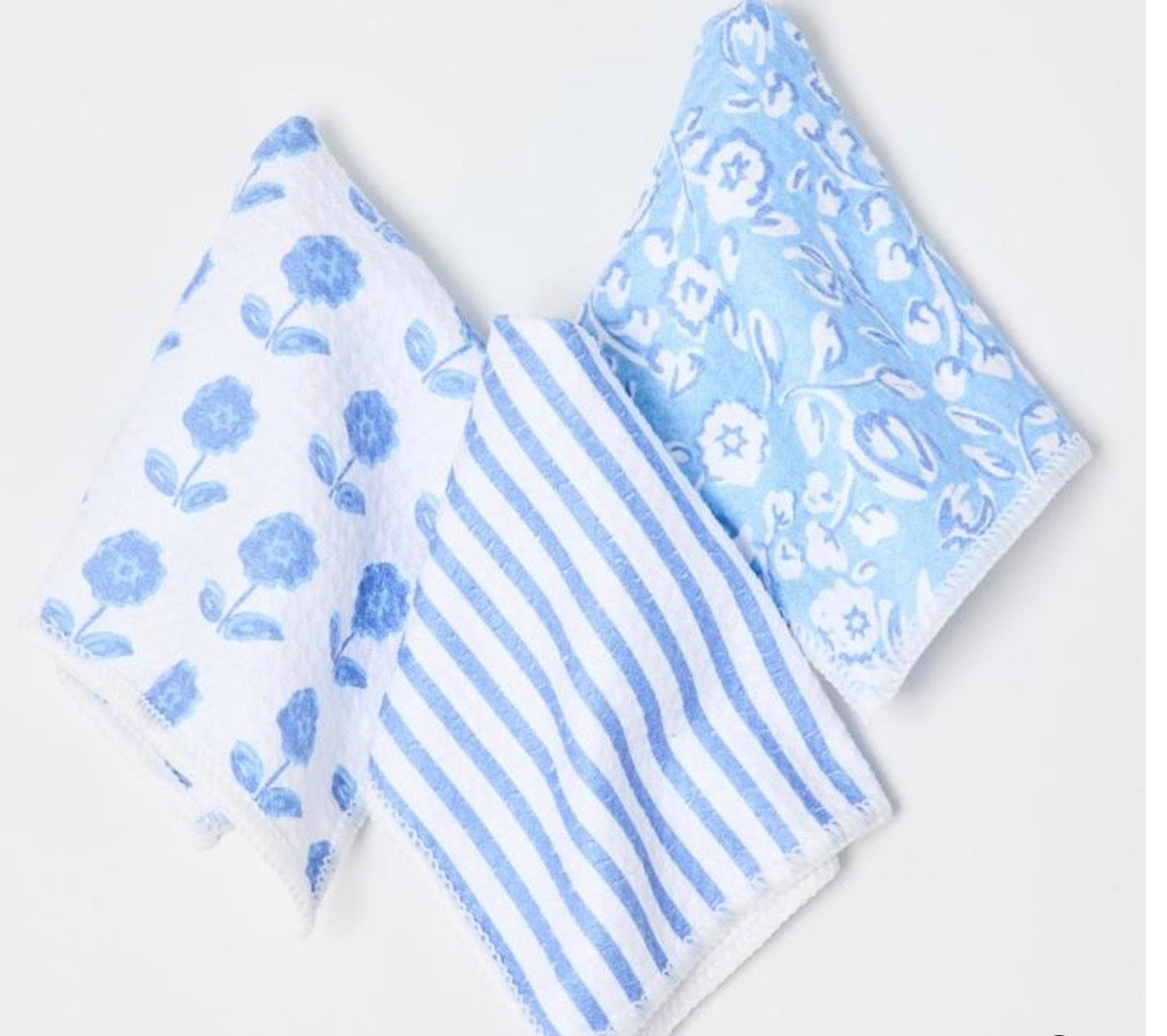 Mary Square Quick Dry Kitchen Towel Meadow Line