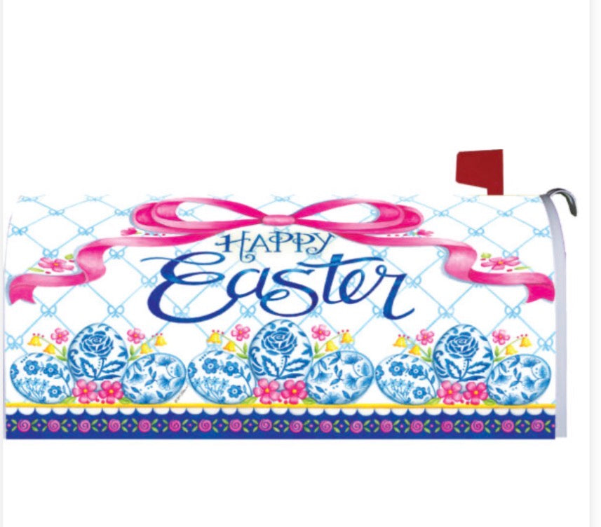 Custom Decor Chinoiserie Eggs-Mailbox Makeover
