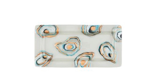 Mudpie Oyster Glass Platter
