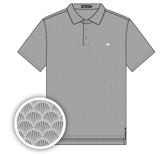 Southern Marsh Flyline Performance Polo - Shell Shock