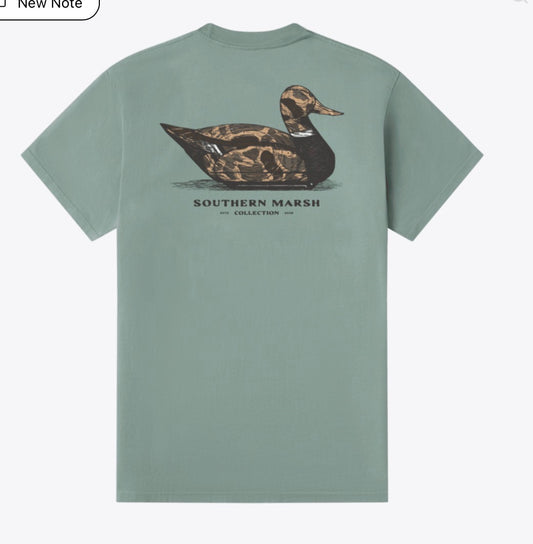Southern Marsh Vintage Duck Decoy Tee - Camo ADYD BSG