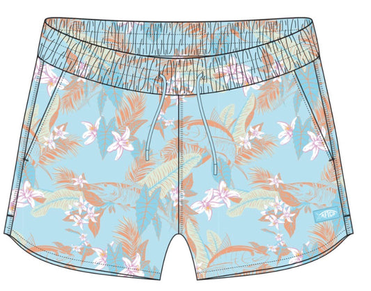 Aftco Strike Shorts Printed OceanView