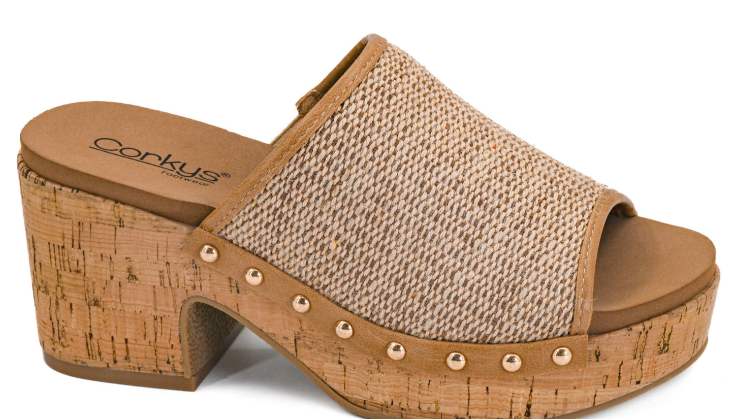 Corkys May I help You. Honey Raffia