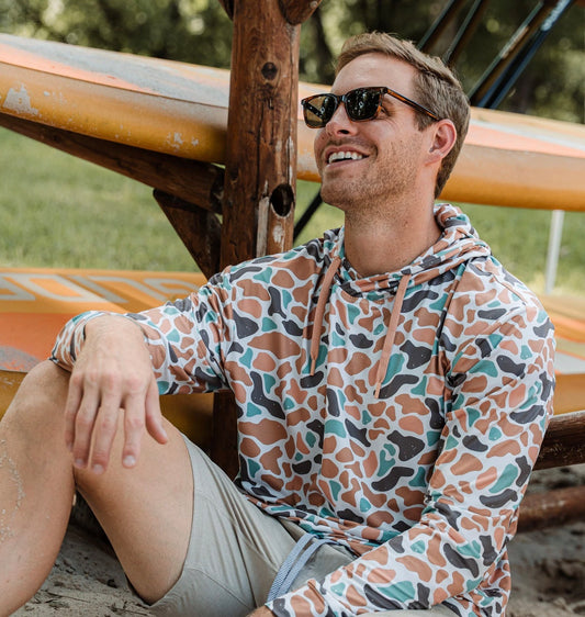 Burlebo Performance Hoodie - Bayside Camo