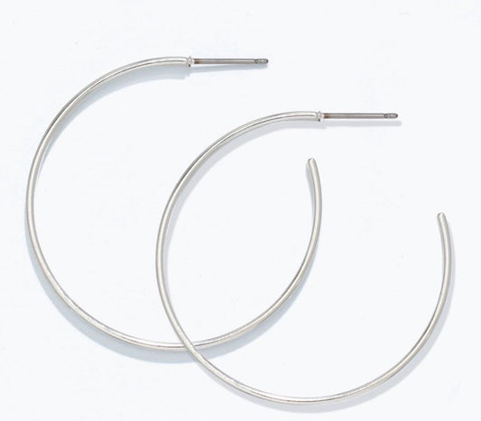 Periwinkle 8120889  1.75 in. smooth polished silver