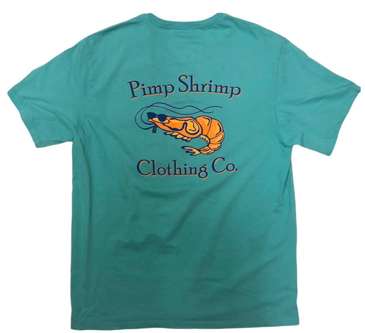 Pimp Shrimp Short Sleeve Pocketed T-Shirts