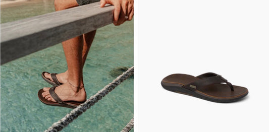 Reef Leather Offshore Dark Brown