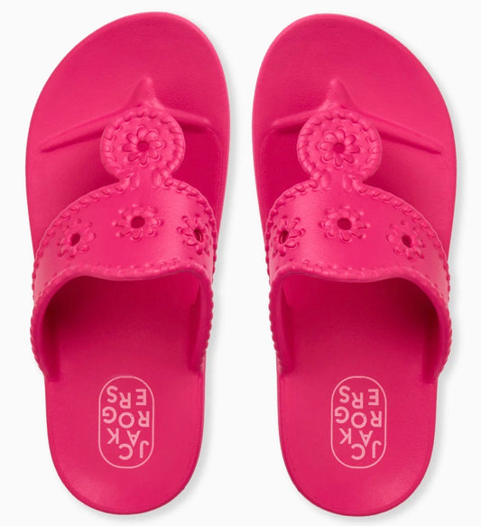 Jack Rogers Girls Jacks Waterproof Sandal  Fuchsia Pink