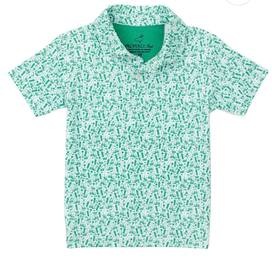 Properly Tied Boys Range Polo Back Nine