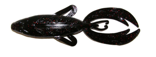 Big Bite Baits 4" ROJAS FIGHT FROG BLACK NEON 7PK