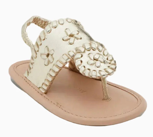 Jack Rogers Baby Jacks Platinum