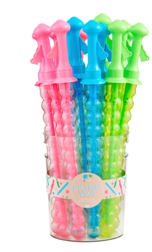 Mudpie Giant Bubble Wands Blue