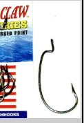 Eagle Claw Lazer Sharp 3/0 EWG Worm Hook L7013BPG-3/0