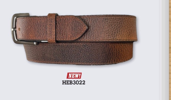 Circle SH Belt, Dark Brown
