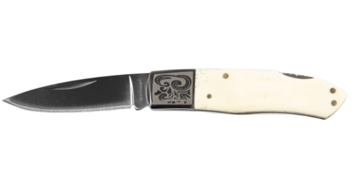 Sarge  Knife Sk-703 DECORATIVE WHITE BONE FOLDER