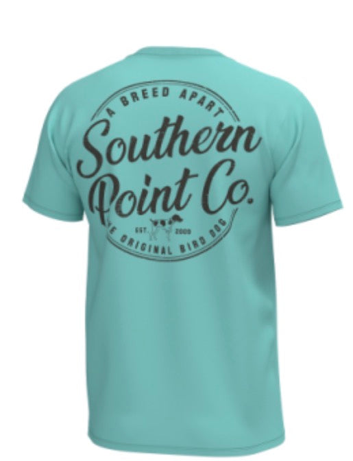 Southern Point Simple Script Circle Pool Water