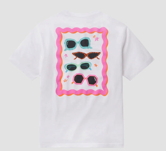 Southern Shirt Sunnies On Tee Bright White S/S Tee Bright White
