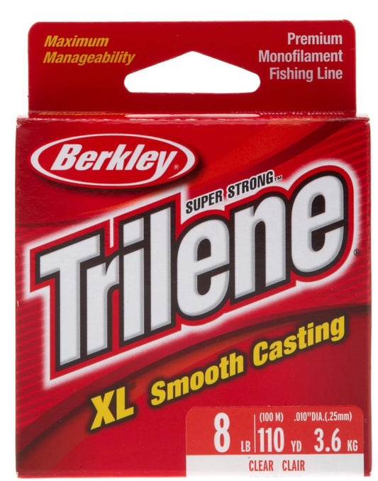 Trilene XL Smooth 110yd 8LB CLE-Clear blue : 8lb