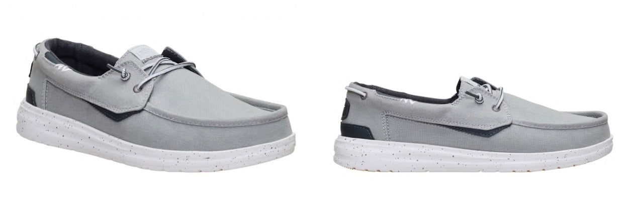 Heydude Welsh Grip Washed Canvas Monument Grey/ Multi