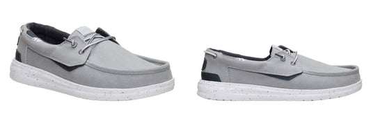 Heydude Welsh Grip Washed Canvas Monument Grey/ Multi