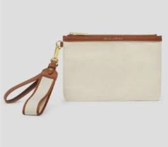 Katie Loxton Hallie Wristlet Pouch Canvas