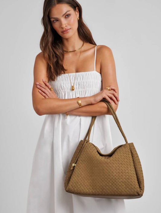 Katie Loxton Nova Hand woven Large Shoulder Bag
