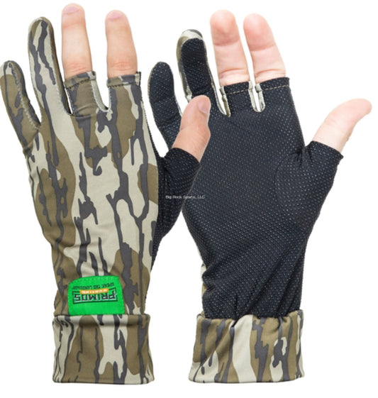 Primos Hunting Stretch Fingerless Mossy Oak Bottomland