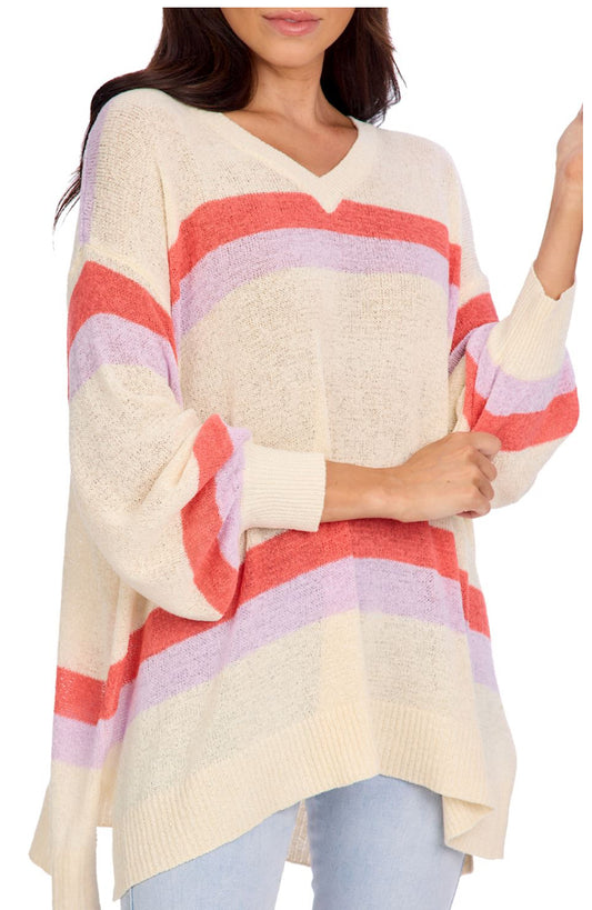 Mudpie Archie Sweater White