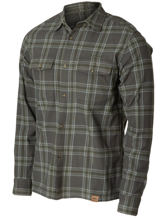 Banded Everglades Flannel Shirt