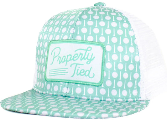 Properly Tied Boys Sportsman Trucker Hat Tee Time